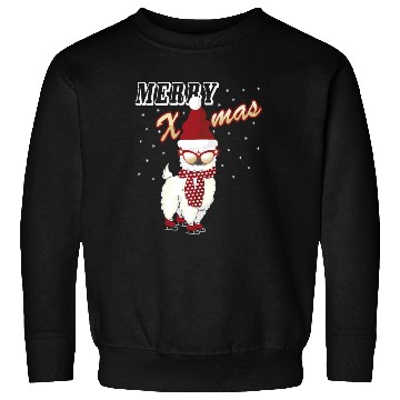 Discover Merry Xmas christmas Alpaca Sweatshirts