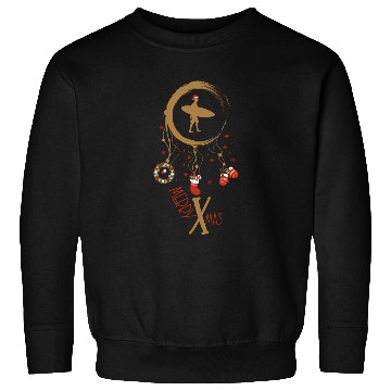 Discover Winter dreamcatcher Christmas Surfer Sweatshirts