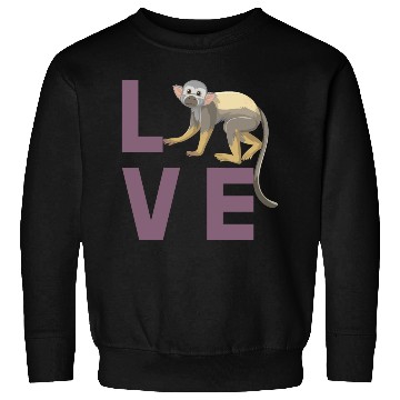 Discover Squirrel monkey love Sweatshirts