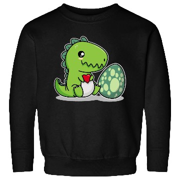 Discover Big sister cute dino siblings boy girl heart love Sweatshirts
