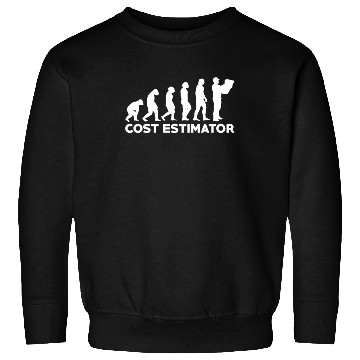 Discover Funny Cost Estimator Evolution Sweatshirts