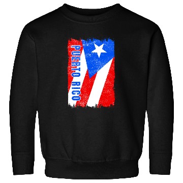 Discover Puerto Rico flag Sweatshirts