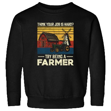 Discover Farming Farmer Vintage Tractor Sweatshirts