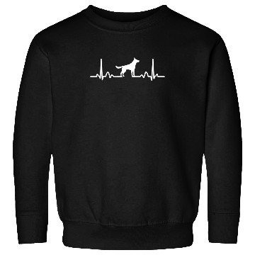 Discover German Shepherd Dog Heartbeat Sweatshirts