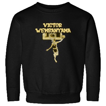 Discover VICTOR WEMBANYAMA FRENCH BASKETBALL PLAYER DRAFT Sweatshirts