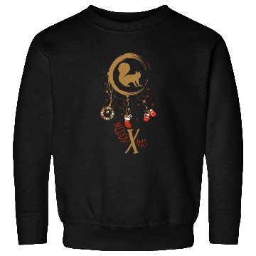 Discover Winter dreamcatcher Christmas Squirrel Sweatshirts