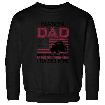 Discover Farming Farmer Dad Father Tractor Sweatshirts