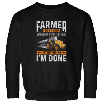 Discover Farming Farmer Vintage Tractor Sweatshirts