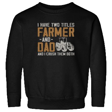 Discover Farming Farmer Dad Father Vintage Sweatshirts