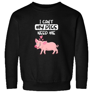 Discover Farm Animal Piglet Farmer Funny Gift Pig Sweatshirts