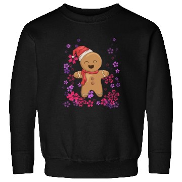 Discover Sweet gingerbread with flowers Sweatshirts