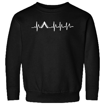 Discover Heart Beat Camping Sweatshirts