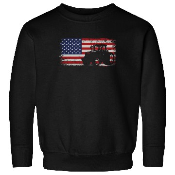 Discover Farming Farmer American Flag Us Sweatshirts