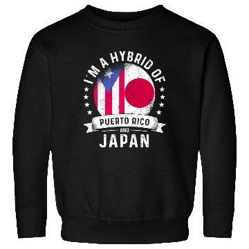 Discover Puerto Rico Flag Japan Grown Country Flags Sweatshirts