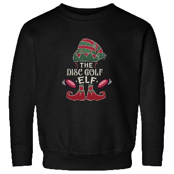 Discover Chistmas Season The Disc Golf Elf Sweatshirts