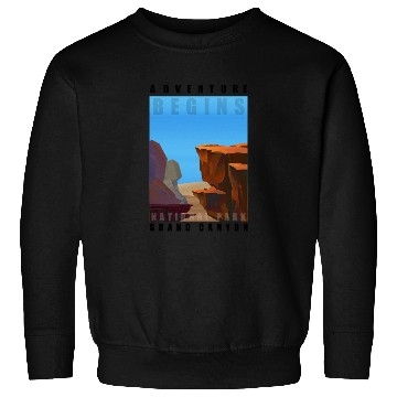 Discover Adventure Grand Canyon cool design Sweatshirts