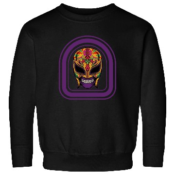 Discover Dia De Los Muertos Sweatshirts, Lucha Libre El Santo
