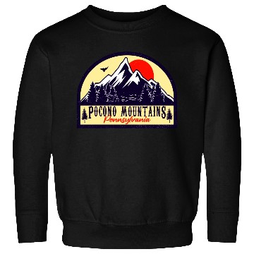 Discover Pocono Mountains Pennsylvania Sweatshirts