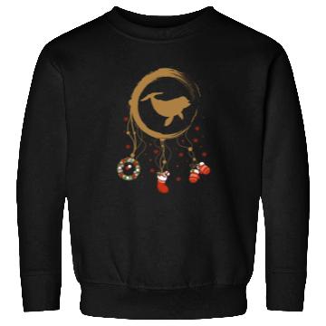 Discover Winter dreamcatcher Christmas Dolphin Sweatshirts