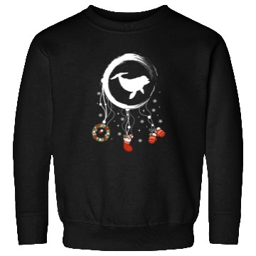 Discover Winter dreamcatcher Christmas Dolphin Sweatshirts