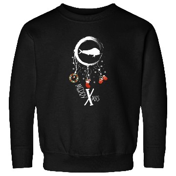Discover Winter dreamcatcher Christmas Dolphinfish Sweatshirts