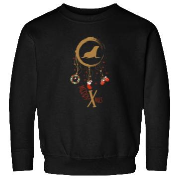 Discover Winter dreamcatcher Christmas Seal Sweatshirts