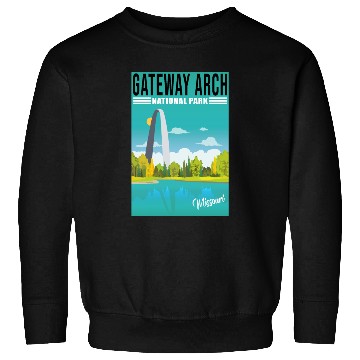 Discover Gateway Arch National Park Missouri, St Louis Sweatshirts