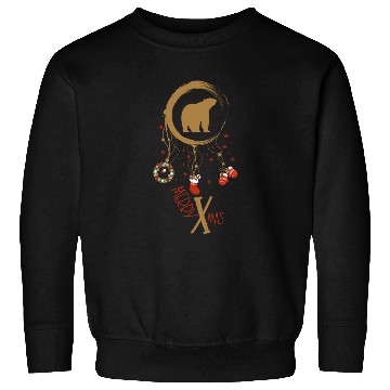 Discover Winter dreamcatcher Christmas Polar bear Sweatshirts