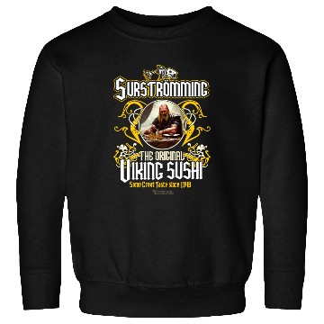 Discover Surströmming Sweatshirts Design Viking Sushi