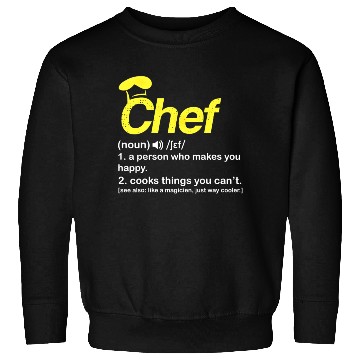 Discover Chef Definition Stationery Sweatshirts