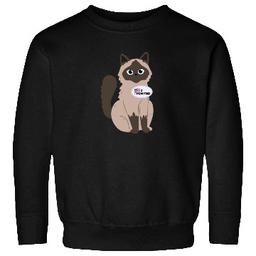 Discover I Vomited Funny Cat American Election Voting Sweatshirts