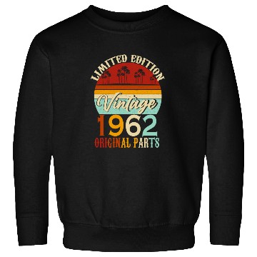 Discover 1962 Born Vintage Birthday Retro Sweatshirts
