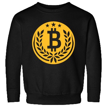 Discover emblem bitcoin laurel wreath Sweatshirts