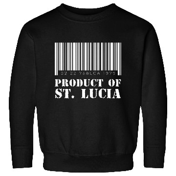 Discover Product of St. Lucia (White) Sweatshirts