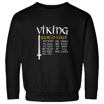 Discover Viking World Tour Sweatshirts