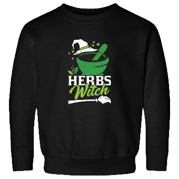 Discover Herbs Witch Herbalism Gardening Herb Herbalist Sweatshirts