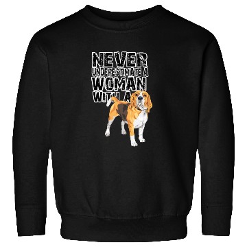 Discover Beagle Never Underestimate Sweatshirts