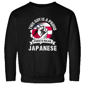 Discover Puerto Rico Flag Japan Grown Men Boys Guy Sweatshirts