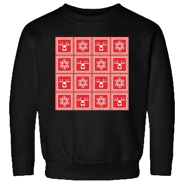 Discover Deer Christmas patchwork Sweatshirts