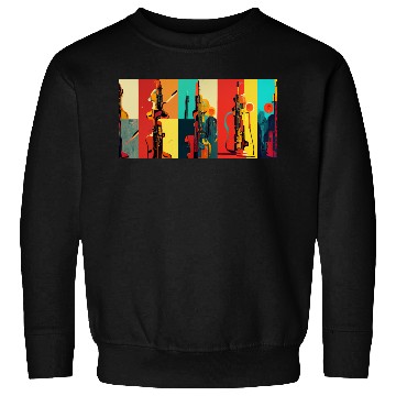 Discover Jazz Session in Night Sweatshirts