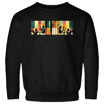 Discover Music, jazz & ink Sweatshirts