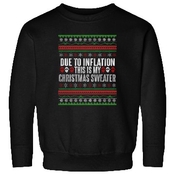 Discover Funny inflation christmas saying Sweatshirts