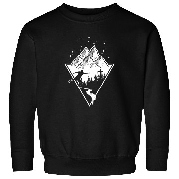 Discover Disc Golf - Disc Golfing Player Ultimate Frisbee Sweatshirts