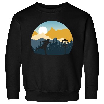 Discover Disc Golf - Disc Golfing Player Ultimate Frisbee Sweatshirts