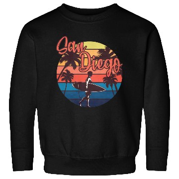 Discover San Diego Surf Sweatshirts