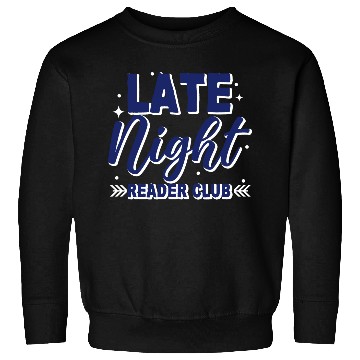 Discover Late Night Reader Club 3 Sweatshirts
