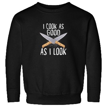 Discover Chef Cook Kitchen Restaurant Knives Cookout Sweatshirts