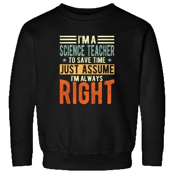 Discover Science Teacher Sweatshirts