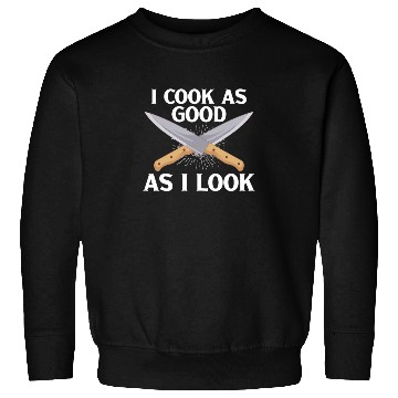 Discover Chef Cook Kitchen Restaurant Knives Cookout Sweatshirts
