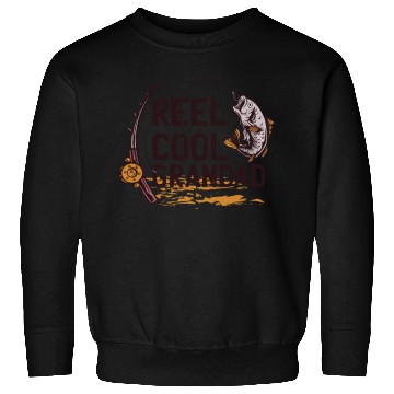 Discover Reel cool Grandad Reel cool Grandad inspiration st Sweatshirts